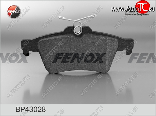 1 399 р. Колодка заднего дискового тормоза FENOX Ford Focus 2 хэтчбэк 3 дв. дорестайлинг (2004-2007)  с доставкой в г. Тольятти