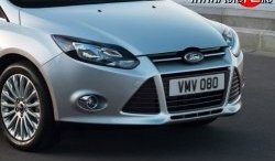 3 899 р. Передний бампер Стандартный  Ford Focus  3 (2010-2015) универсал дорестайлинг, хэтчбэк дорестайлинг, седан дорестайлинг (Окрашенный)  с доставкой в г. Тольятти. Увеличить фотографию 1