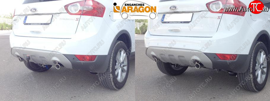 22 699 р. Фаркоп Aragon.(шар V) Ford Kuga 2 рестайлинг (2016-2019)  с доставкой в г. Тольятти