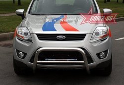 Защита переднего бампера Souz-96 (d60) Ford Kuga 1 (2008-2013)