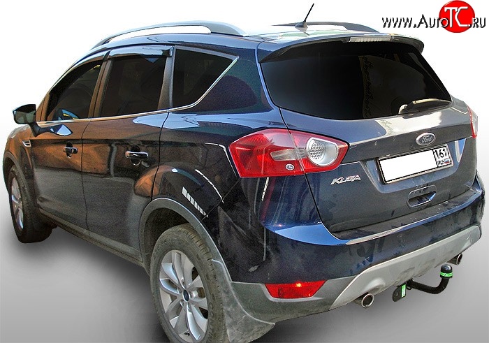 72 999 р. Фаркоп Лидер Плюс Ford Kuga 1 (2008-2013) (Без электропакета)  с доставкой в г. Тольятти