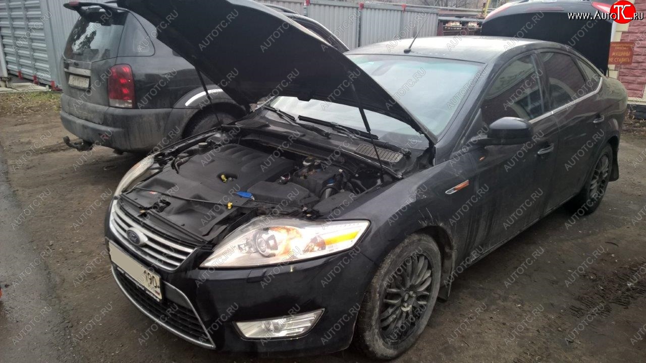 2 149 р. Упоры капота Russtal Ford Mondeo Mk4,DG рестайлинг, универсал (2010-2014)  с доставкой в г. Тольятти