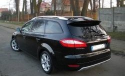 15 299 р. Накладка на задний бампер Titanium Ford Mondeo Mk4,BD дорестайлинг, седан (2007-2010)  с доставкой в г. Тольятти. Увеличить фотографию 2