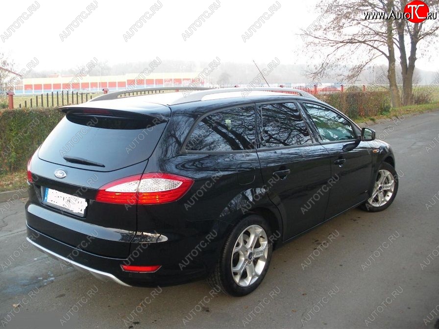 15 299 р. Накладка на задний бампер Titanium Ford Mondeo Mk4,BD дорестайлинг, седан (2007-2010)  с доставкой в г. Тольятти