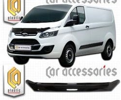 Дефлектор капота CA-Plastic Ford Tourneo Custom дорестайлинг (2012-2018)