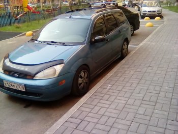 2 819 р. Пластиковые пороги Sport V2 Ford Focus 1 седан дорестайлинг (1998-2002)  с доставкой в г. Тольятти. Увеличить фотографию 3