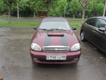 479 р. Воздухозаборник Снайпер на капот Lexus IS200 XE10 седан (1998-2005) (Неокрашенный)  с доставкой в г. Тольятти. Увеличить фотографию 3