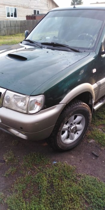 6 449 р. Правое переднее пластиковое крыло (левый руль) Стандарт Nissan Terrano2 R20 2-ой рестайлинг (1999-2006)  с доставкой в г. Тольятти. Увеличить фотографию 2