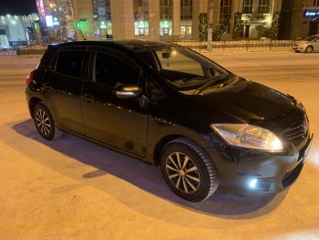 1 969 р. Дефлектор капота CA-Plastiс Toyota Auris E150 хэтчбэк 5 дв. рестайлинг (2010-2012) (Classic черный, Без надписи)  с доставкой в г. Тольятти. Увеличить фотографию 4