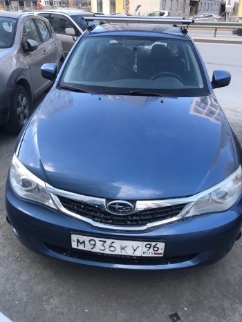 8 699 р. Передний бампер SAT Subaru Impreza GE седан (2007-2012) (Неокрашенный)  с доставкой в г. Тольятти. Увеличить фотографию 2