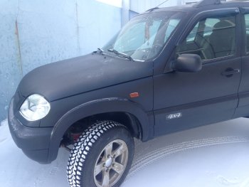 1 999 р. Арки крыльев Кураж 2  Chevrolet Niva  2123 (2002-2008), Лада 2123 (Нива Шевроле) (2002-2008) (Неокрашенные)  с доставкой в г. Тольятти. Увеличить фотографию 5