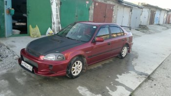 7 299 р. Передний бампер VeilSide Honda Civic EJ,EK,EM седан дорестайлинг (1995-1998) (кузов: седан)  с доставкой в г. Тольятти. Увеличить фотографию 9