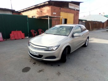 829 р. Реснички Global Tuning  Opel Astra ( H,  H GTC) (2004-2015) седан дорестайлинг, универсал, хэтчбек 3 дв. дорестайлинг, хэтчбек 5дв дорестайлинг, хэтчбек 3 дв. рестайлинг, универсал рестайлинг, хэтчбек 5дв рестайлинг (Неокрашенные)  с доставкой в г. Тольятти. Увеличить фотографию 21