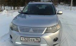 679 р. Радиаторная решётка Sport Mitsubishi Outlander XL (CW)  дорестайлинг (2005-2009) (Неокрашенная)  с доставкой в г. Тольятти. Увеличить фотографию 8