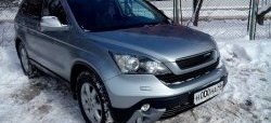 1 299 р. Реснички Sport на фары  Honda CR-V  RE1,RE2,RE3,RE4,RE5,RE7 (2007-2010) дорестайлинг (Неокрашенные)  с доставкой в г. Тольятти. Увеличить фотографию 2