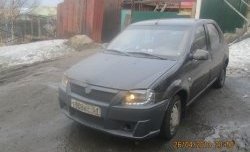 4 249 р. Передний бампер Классик 2 Renault Logan 1 дорестайлинг (2004-2010) (Неокрашенный)  с доставкой в г. Тольятти. Увеличить фотографию 5