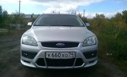 2 899 р. Накладка переднего бампера Sport Style Ford Focus 2  седан дорестайлинг (2004-2008) (Неокрашенная)  с доставкой в г. Тольятти. Увеличить фотографию 4