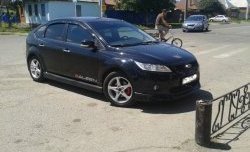 2 679 р. Пороги накладки Снайпер Ford Focus 2 универсал рестайлинг (2007-2011) (Неокрашенные)  с доставкой в г. Тольятти. Увеличить фотографию 2