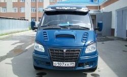 3 519 р. Пластиковый капот Super-Sport ГАЗ Баргузин 2217 автобус 2-ой рестайлинг (2010-2025) (Неокрашенный)  с доставкой в г. Тольятти. Увеличить фотографию 2