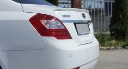 2 679 р. Лип спойлер Кураж  Geely Emgrand EC7 (2009-2016) седан дорестайлинг (Неокрашенный)  с доставкой в г. Тольятти. Увеличить фотографию 2