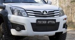 2 279 р. Защитная сетка решетки переднего бампера РА Great Wall Hover H3  дорестайлинг (2010-2014)  с доставкой в г. Тольятти. Увеличить фотографию 3