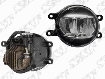 Правая противотуманная фара SAT (LED) Toyota Land Cruiser Prado J150 дорестайлинг (2009-2013)