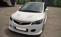 18 999 р. Передний бампер INGS Extreem  Honda Civic  FD (2005-2011) седан дорестайлинг, седан рестайлинг (Неокрашенный)  с доставкой в г. Тольятти. Увеличить фотографию 3