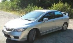 1 649 р. Реснички на фары CT Honda Civic FD седан дорестайлинг (2005-2008) (Неокрашенные)  с доставкой в г. Тольятти. Увеличить фотографию 3