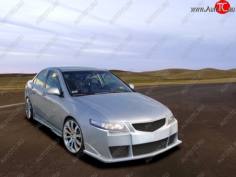 25 899 р. Передний бампер D.J. Honda Accord CL седан дорестайлинг (2002-2005)  с доставкой в г. Тольятти