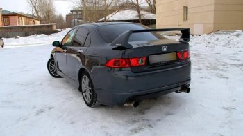 6 999 р. Спойлер Mugen  Honda Accord  7 CL (2002-2008) седан дорестайлинг, седан рестайлинг (Неокрашенные)  с доставкой в г. Тольятти. Увеличить фотографию 2