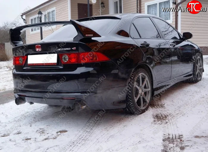 6 999 р. Спойлер Mugen  Honda Accord  7 CL (2002-2008) седан дорестайлинг, седан рестайлинг (Неокрашенные)  с доставкой в г. Тольятти