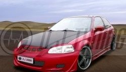 Передний бампер D.J. Honda Civic EJ,EK,EM седан дорестайлинг (1995-1998)