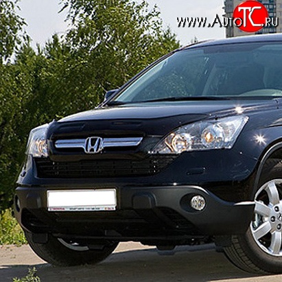 2 699 р. Дефлектор капота NovLine Honda CR-V RE1,RE2,RE3,RE4,RE5,RE7 дорестайлинг (2007-2010)  с доставкой в г. Тольятти