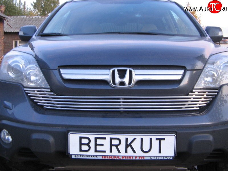 5 999 р. Декоративная вставка решетки радиатора Berkut Honda CR-V RE1,RE2,RE3,RE4,RE5,RE7 рестайлинг (2009-2012)  с доставкой в г. Тольятти