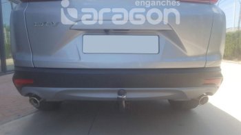 68 599 р. Фаркоп Aragon.(шар V) Honda CR-V RM1,RM3,RM4 дорестайлинг (2012-2015)  с доставкой в г. Тольятти. Увеличить фотографию 2