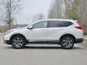 35 549 р. Широкая защита порогов SLITKOFF v3 Honda CR-V RW,RT дорестайлинг (2016-2020)  с доставкой в г. Тольятти. Увеличить фотографию 3