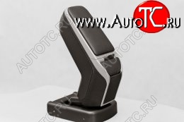 10 899 р. Подлокотник Armster 2 Honda Jazz (2008-2015) (Silver)  с доставкой в г. Тольятти