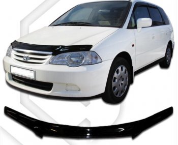 Дефлектор капота (RA6-RA7) CA-Plastic Honda (Хонда) Odyssey (Олдиссей)  2 (1999-2003) 2