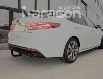 22 699 р. Фаркоп Aragon.(шар V) KIA Optima 4 JF дорестайлинг седан (2016-2018)  с доставкой в г. Тольятти. Увеличить фотографию 3