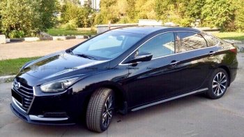 5 649 р. Юбка переднего бампера АВТОКРАТ Hyundai I40 1 VF дорестайлинг седан (2011-2015) (Неокрашенная)  с доставкой в г. Тольятти. Увеличить фотографию 4