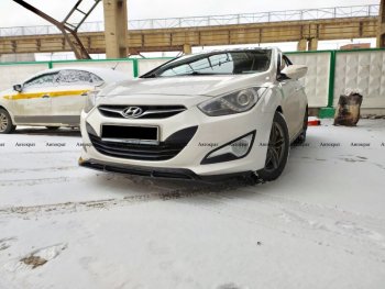 Юбка переднего бампера АВТОКРАТ Hyundai I40 1 VF дорестайлинг седан (2011-2015)