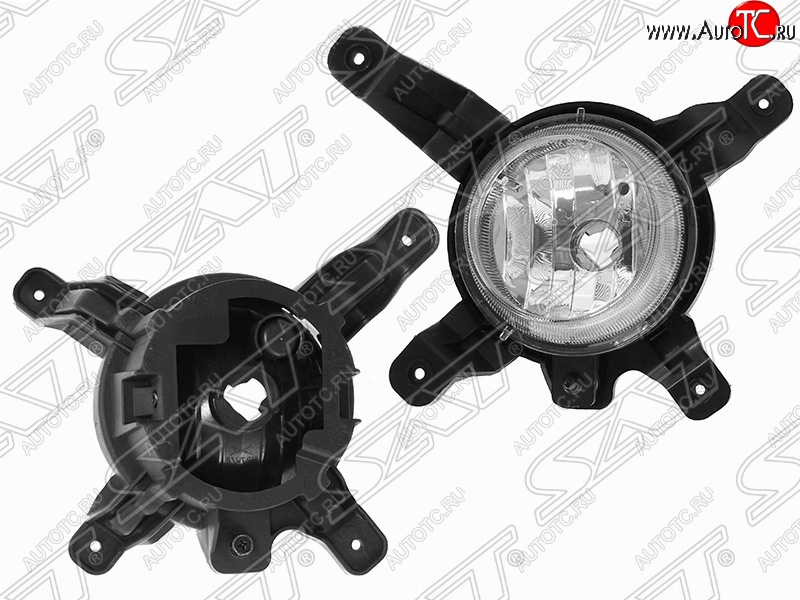 639 р. Левая противотуманная фара SAT Hyundai IX35 LM дорестайлинг (2009-2013)  с доставкой в г. Тольятти