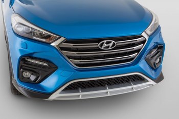 17 999 р. Передний бампер YT Hyundai Tucson TL дорестайлинг (2015-2018) (Неокрашенный)  с доставкой в г. Тольятти. Увеличить фотографию 5