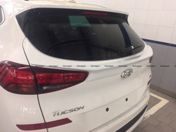 4 499 р. Спойлер АВТОКРАТ Hyundai Tucson TL рестайлинг (2018-2021) (Неокрашенный)  с доставкой в г. Тольятти. Увеличить фотографию 2