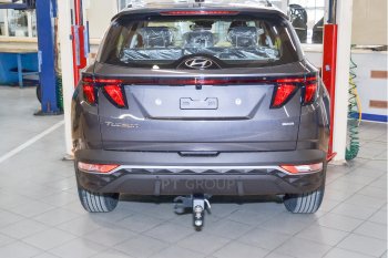 17 449 р. Фаркоп PT GROUP /съемный квадрат/ HYUNDAI Tucson 2021- (Сборка РФ)/ KIA Sportage 2022- (HTS-21-991101.22) Hyundai Tucson NX4 (2020-2022)  с доставкой в г. Тольятти. Увеличить фотографию 3