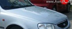 15 999 р. Капот Стандартный  Hyundai Accent  седан ТагАЗ (2001-2012) (Окрашенный)  с доставкой в г. Тольятти. Увеличить фотографию 1