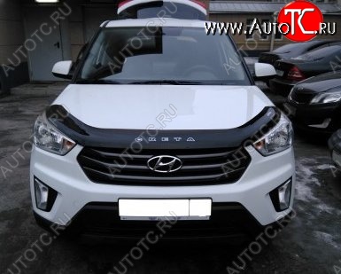 999 р. Дефлектор капота Russtal Hyundai Creta GS дорестайлинг (2015-2019)  с доставкой в г. Тольятти