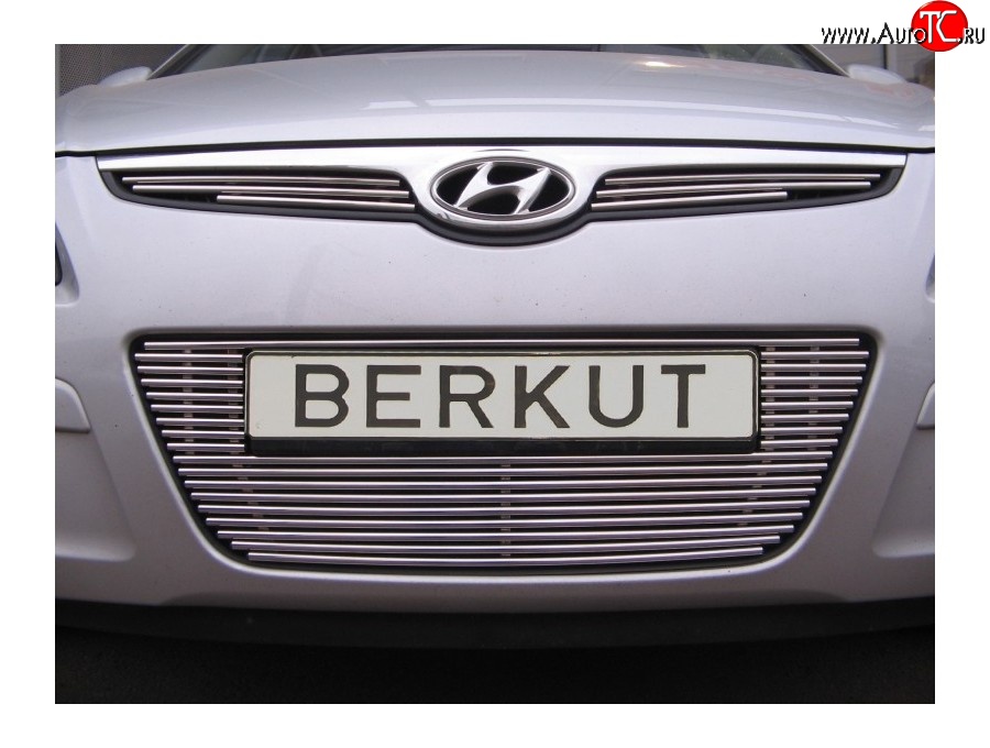 3 199 р. Декоративная вставка решетки радиатора Berkut Hyundai I30 FD хэтчбек дорестайлинг (2007-2010)  с доставкой в г. Тольятти