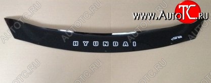 999 р. Дефлектор капота Russtal (короткий) Hyundai I40 1 VF дорестайлинг седан (2011-2015)  с доставкой в г. Тольятти