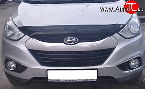 3 299 р. Дефлектор капота NovLine Hyundai IX35 LM рестайлинг (2013-2018)  с доставкой в г. Тольятти